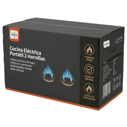 Cocina Eléctrica Portátil (No se necesita gas) 100% eléctrica